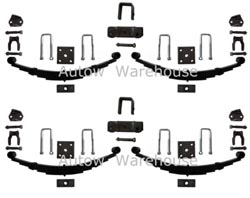 Leaf Springs - Double Eye - 5800kg capacity/set 8 Leaf 30"